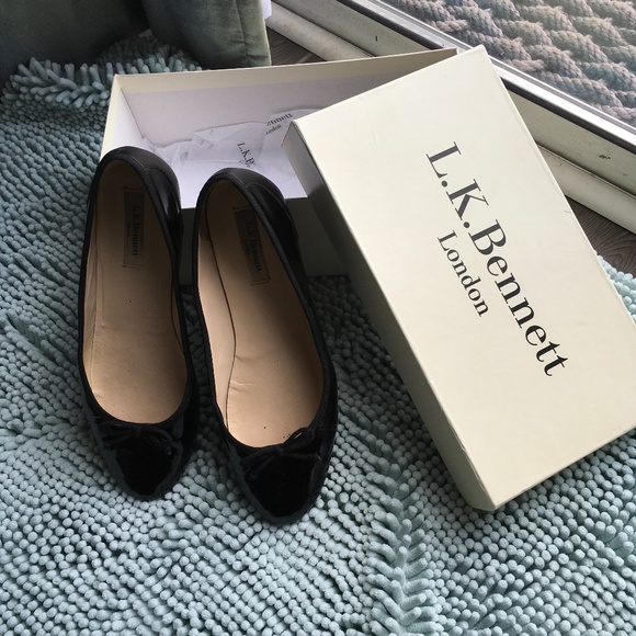 LK Bennett Vivien Ballet Flats - Picture 2 of 5